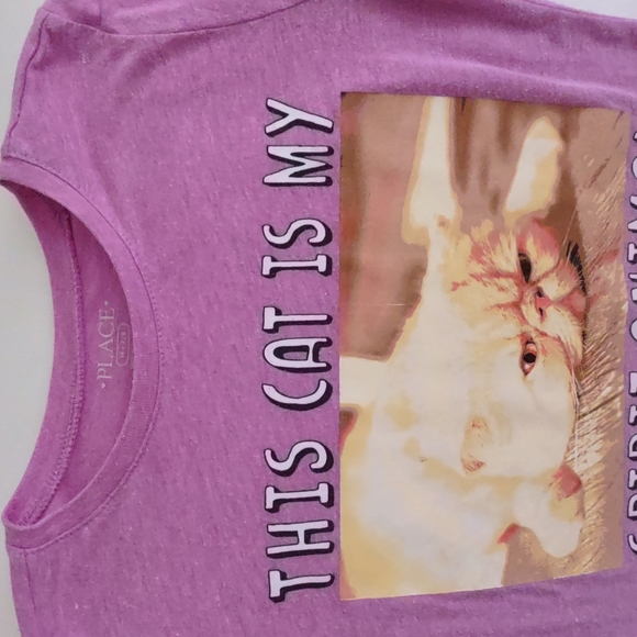 Girls long sleeve top tee size 7/8 cat and jack children's place lightweight - Picture 2 of 5